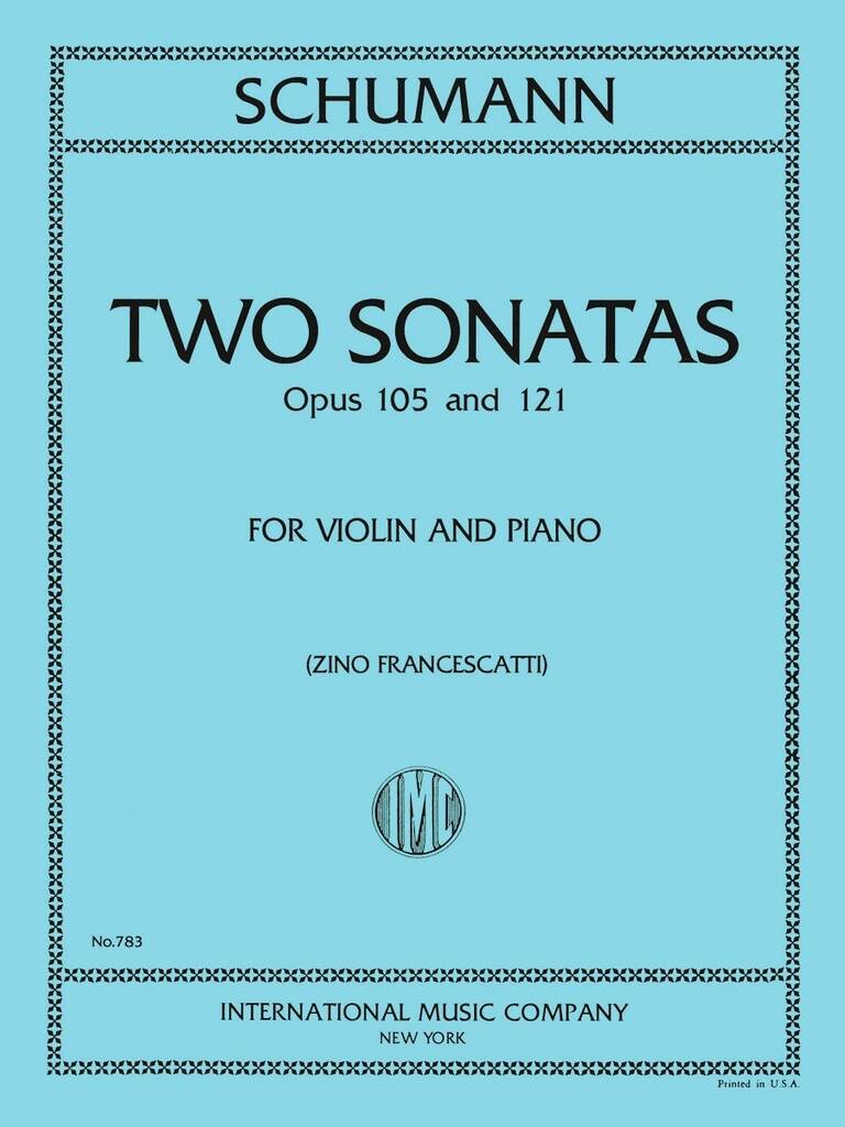 2 Sonate Op.105 E 121 (Francescatti)
